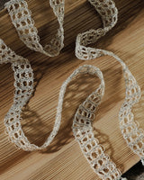 1M006 LONG COLLIER | WHITE BRONZE