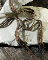 1M008 LONG COLLIER | ANTIQUE GOLD