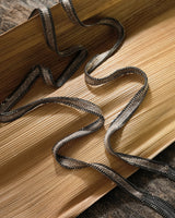 1D005 LARIAT NECKLACE | TAUPE - Marie Laure Chamorel