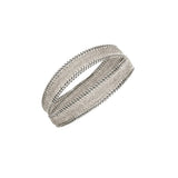 1D006 DOUBLE WRAP BRACELET | WHITE BRONZE - Marie Laure Chamorel