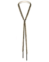 1K001 MULTI TWIST LARIAT NECKLACE | NUDE - Marie Laure Chamorel