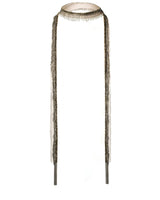 1K001 MULTI TWIST LARIAT NECKLACE | NUDE - Marie Laure Chamorel