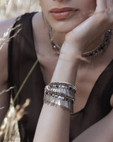 1K005 DOUBLE WRAP BRACELET | NUDE - Marie Laure Chamorel