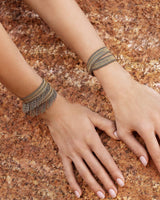 1L008 DOUBLE WRAP BRACELET | ANTIQUE GOLD - Marie Laure Chamorel