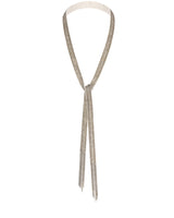 1L010 LARIAT NECKLACE | OFF WHITE - Marie Laure Chamorel