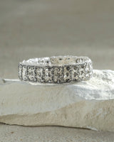 1M007 DOUBLE WRAP BRACELET | RUTHENIUM - Marie Laure Chamorel