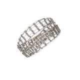 1M007 DOUBLE WRAP BRACELET | RUTHENIUM - Marie Laure Chamorel