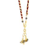 N° 1006 NECKLACE | GOLD RED - Marie Laure Chamorel
