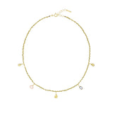 N° 1011 NECKLACE | GOLD KAKI - Marie Laure Chamorel