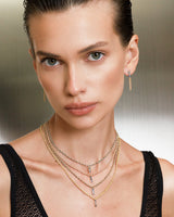 N° 1012 NECKLACE | GOLD NAVY - Marie Laure Chamorel