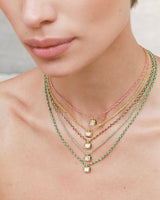 N° 992 NECKLACE | GOLD GREEN - Marie Laure Chamorel