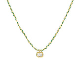N° 992 NECKLACE | GOLD GREEN - Marie Laure Chamorel