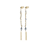 N° 815 EARRING | GOLD GREY - Marie Laure Chamorel