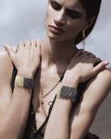 N° 859 BRACELET | BICOLORE GOLD RUTHENIUM - Marie Laure Chamorel