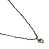 N° 890 NECKLACE | RUTHENIUM - Marie Laure Chamorel