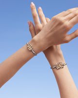 N° 906 BRACELET | GOLD WHITE BLACK - Marie Laure Chamorel