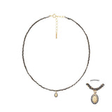 N° 924 NECKLACE | RUTHENIUM - Marie Laure Chamorel