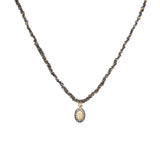 N° 924 NECKLACE | RUTHENIUM - Marie Laure Chamorel