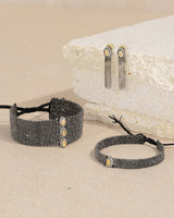 N° 936 EARRING | RUTHENIUM - Marie Laure Chamorel