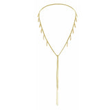N° 943 LARIAT NECKLACE | GOLD - Marie Laure Chamorel