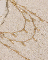 N° 944 MULTI TWIST LARIAT NECKLACE | GOLD BEIGE - Marie Laure Chamorel