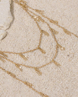 N° 944 MULTI TWIST LARIAT NECKLACE | GOLD BEIGE - Marie Laure Chamorel