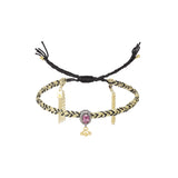 N° 948 BRACELET | GOLD BLACK - Marie Laure Chamorel