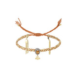 N° 948 BRACELET | GOLD CARAMEL - Marie Laure Chamorel