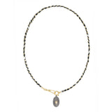 N° 951 NECKLACE | GOLD BLACK - Marie Laure Chamorel