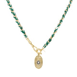 N° 951 NECKLACE | GOLD GREEN - Marie Laure Chamorel
