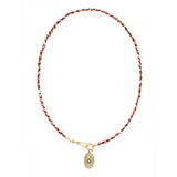 N° 951 NECKLACE | GOLD RED - Marie Laure Chamorel