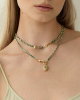 N° 952 NECKLACE | GOLD GREEN - Marie Laure Chamorel