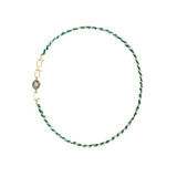 N° 952 NECKLACE | GOLD GREEN - Marie Laure Chamorel