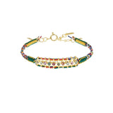 N° 965 BRACELET | GOLD GREEN YELLOW - Marie Laure Chamorel