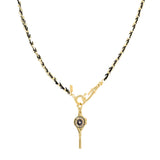 N° 969 NECKLACE | GOLD BLACK - Marie Laure Chamorel