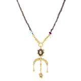 N° 971 NECKLACE | RUTHENIUM GOLD - Marie Laure Chamorel