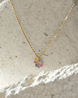 N° 976 NECKLACE | GOLD BROWN CARAMEL - Marie Laure Chamorel