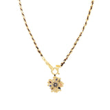 N° 977 NECKLACE | GOLD BROWN CARAMEL - Marie Laure Chamorel