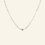 N° 985 NECKLACE | RHODIUM - Marie Laure Chamorel