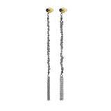 N° 986 EARRING | RUTHENIUM - Marie Laure Chamorel