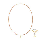 N° 989 NECKLACE | GOLD RED - Marie Laure Chamorel