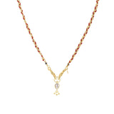 N° 989 NECKLACE | GOLD RED - Marie Laure Chamorel