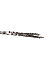 1B015 MULTI TWIST LARIAT NECKLACE | ANTIQUE GOLD - Marie Laure Chamorel