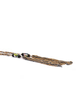 1B015 MULTI TWIST LARIAT NECKLACE | GOLD - Marie Laure Chamorel