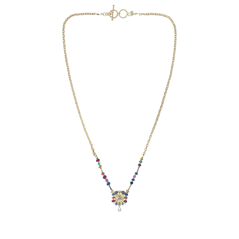 N° 803_BIS NECKLACE | GOLD MULTICO