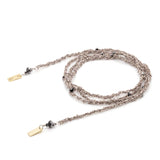 N° 182 NECKLACE | SILVER GREY - Marie Laure Chamorel