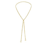 N° 826 LARIAT NECKLACE | GOLD - Marie Laure Chamorel