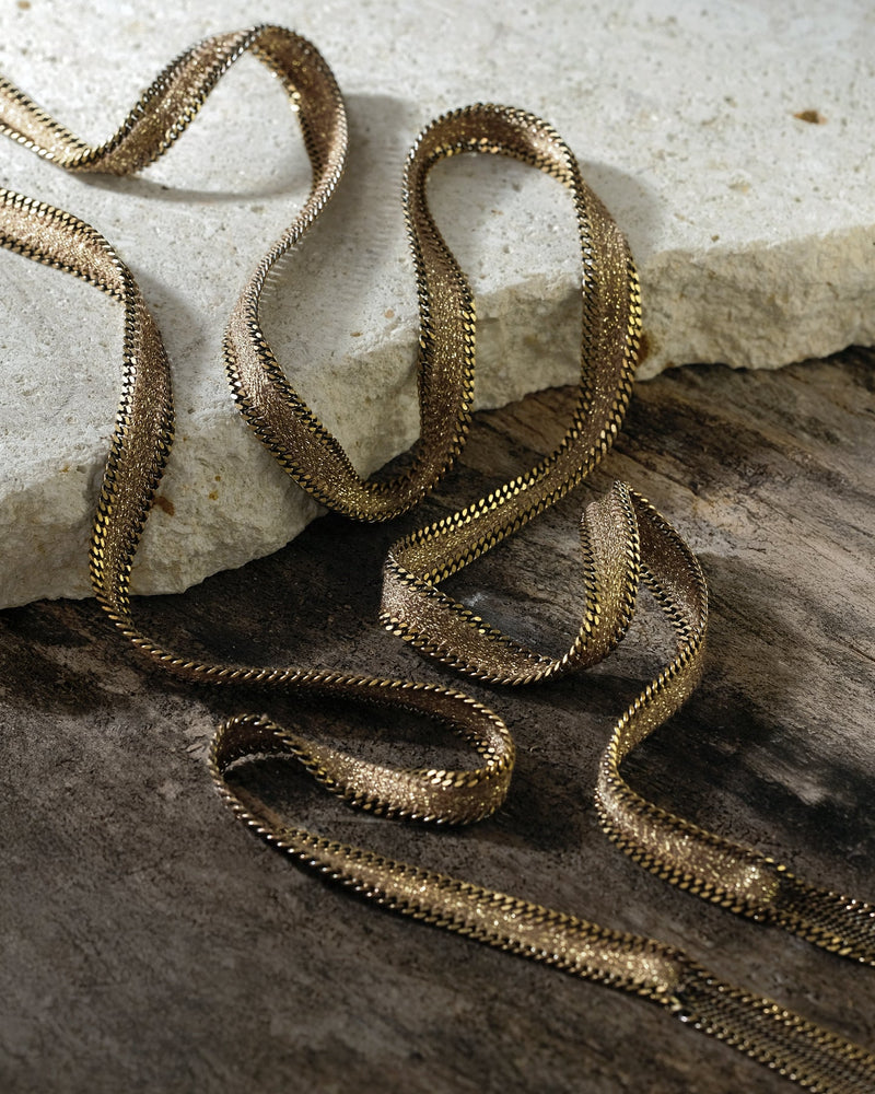 1D005 LARIAT NECKLACE | CHAMPAGNE - Marie Laure Chamorel