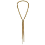 1D005 LARIAT NECKLACE | GOLD - Marie Laure Chamorel
