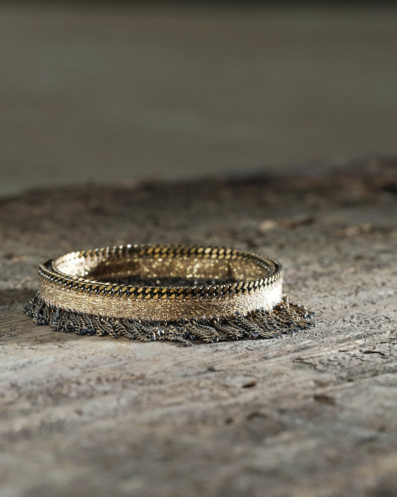 1D007 DOUBLE WRAP BRACELET | CHAMPAGNE - Marie Laure Chamorel